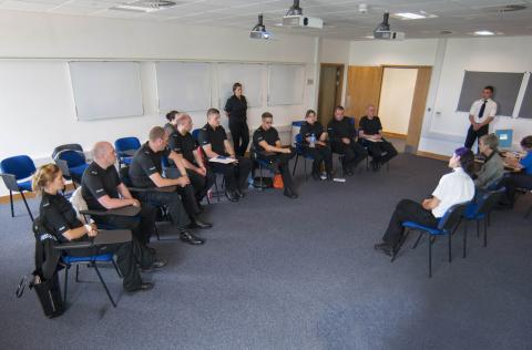 Northumbria Police Hydra Suite Plenary Room