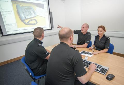 Northumbria Police Hydra Suite Syndicate Room