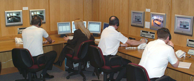 Control Room at Scottish Police College