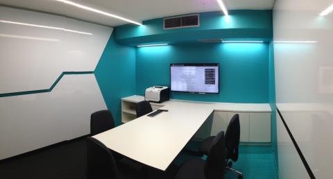 Victoria Police Cyan Syndicate Room